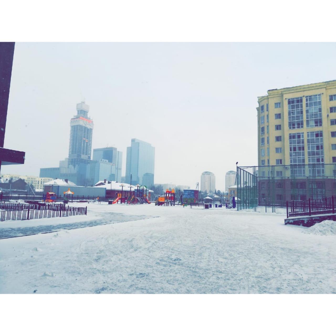 Best Apartment On Sauran Towers Astana Eksteriør bilde